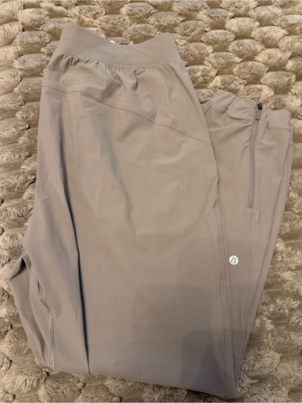 Lululemon Athletica Taupe Track Joggers